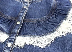 Sofie Schnoor Girls denimskjorte blue